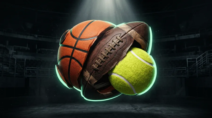 Wide coverage of sports and esports on the book