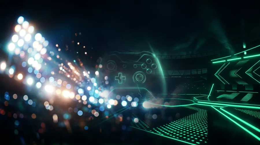 Sports stadium and esports betting markets